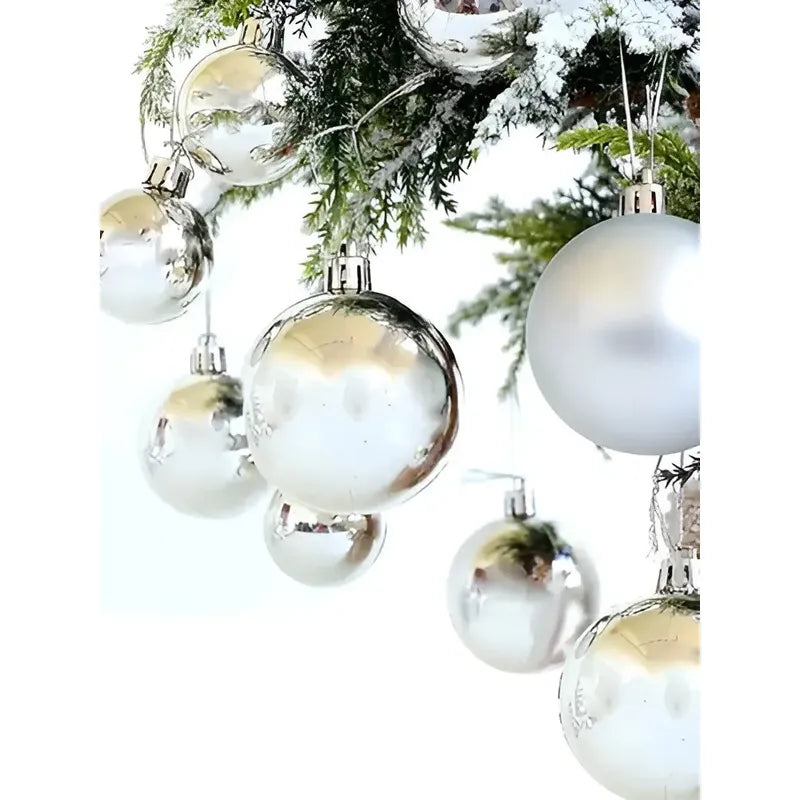 Esferas Navidad 5 Cm Brillante Mate 20 Unid Vitrineon Cl