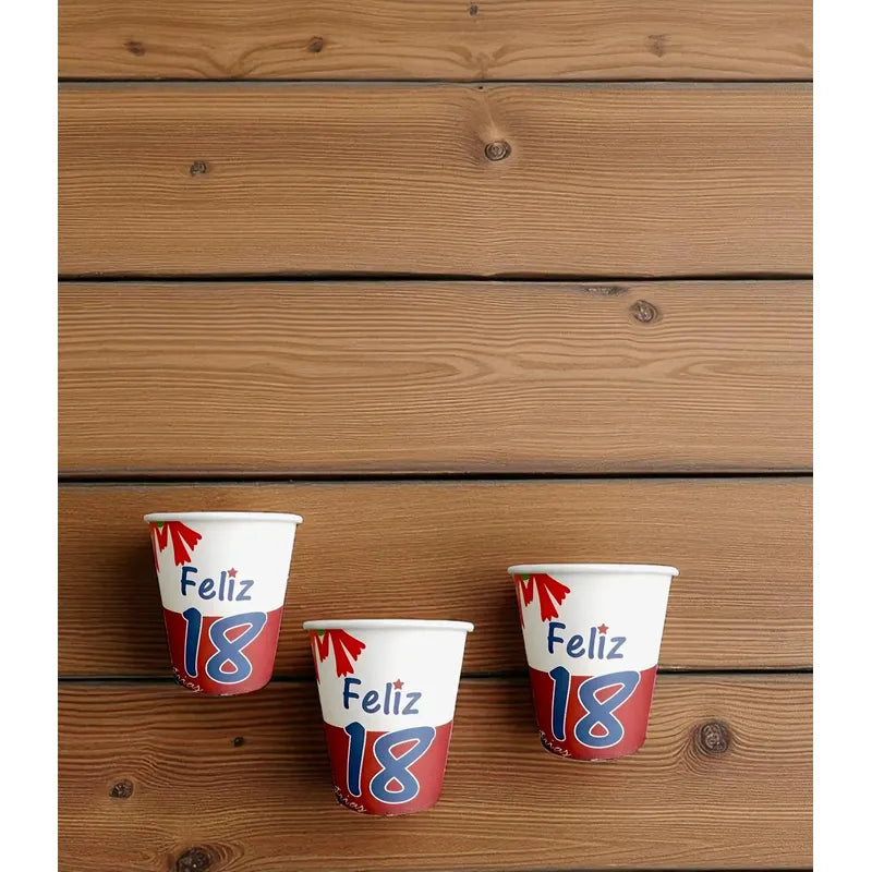 20 Vaso Desechable Fiestas Patrias Decoracion Fiestas Patria