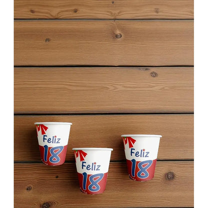 20 Vaso Desechable Fiestas Patrias Decoracion Fiestas Patria