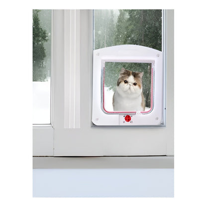 4 Puerta Para Mascotas Puerta Gatera Puerta Abatible Perro
