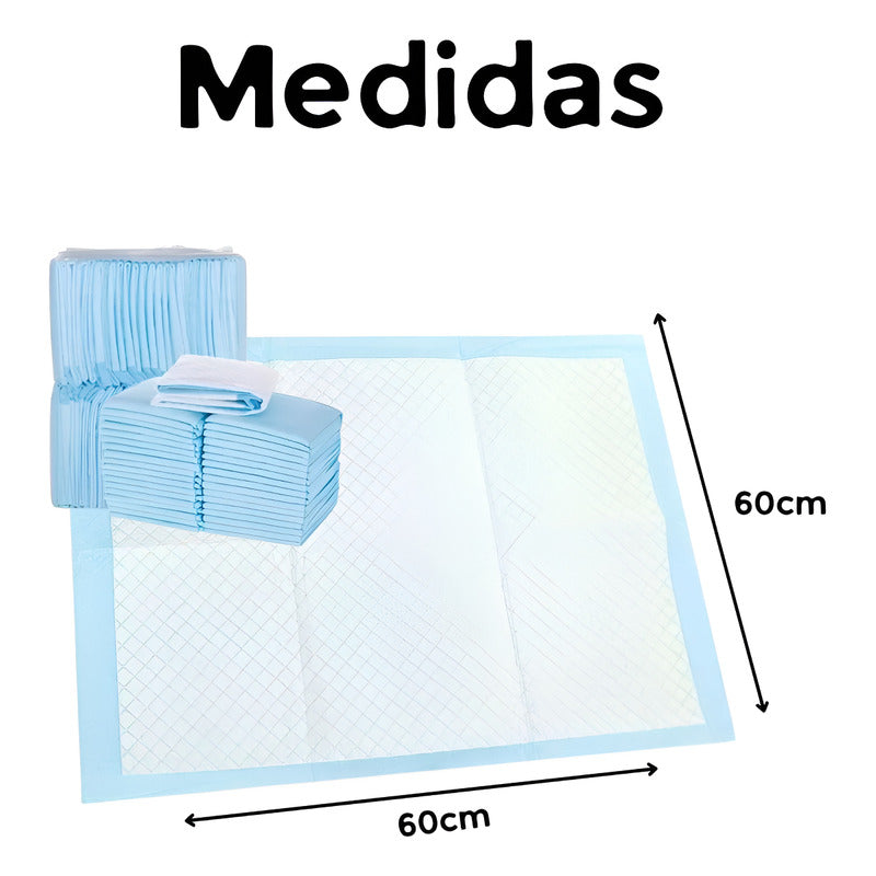 30 Sabanilla Adulto Protector Cama Pañales Protector 60x60