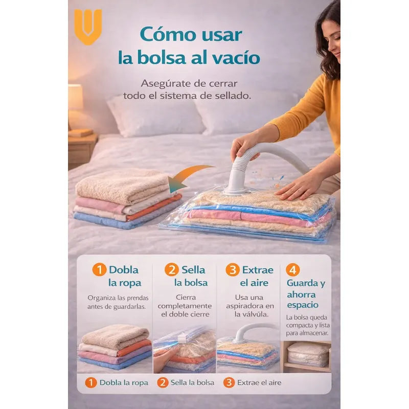 Sistema Guardado Vestuario Viaje Mudanza Maletas Espacio