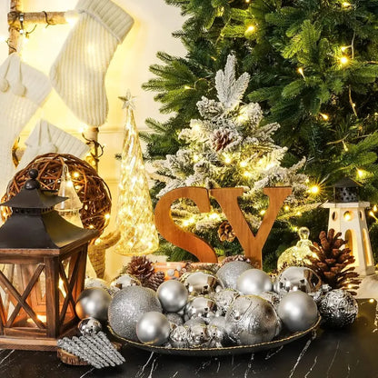 Esferas Navidad 5 Cm Brillante Mate 20 Unid Vitrineon Cl
