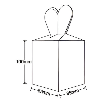 X6 Cajas De Regalo Para Dulces Cotillón Decoración Cumpleaño