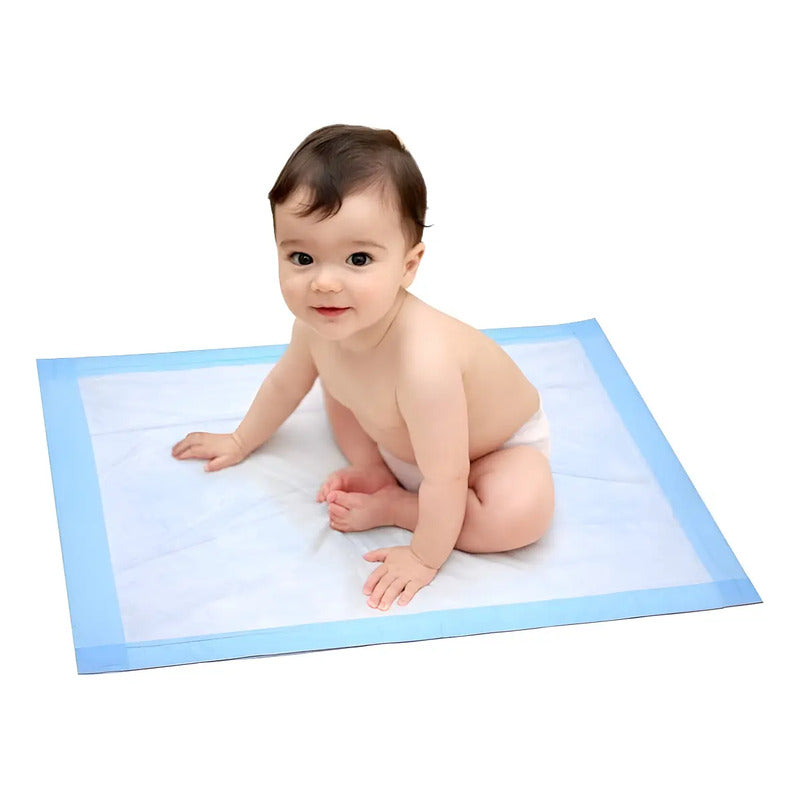 150 Sabanillas Bebe Protector Almohadilla Impermeable 60x90 Sabanilla 60x90