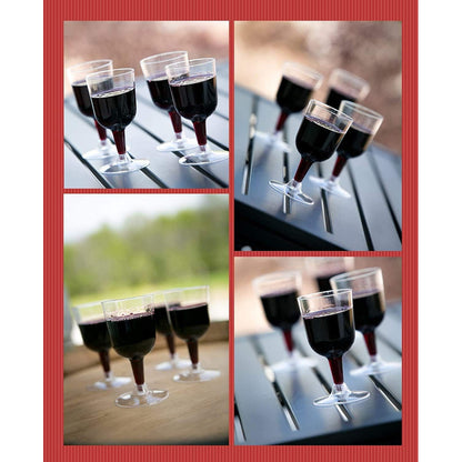 X6 Copas De Acrílico Copas Vino Helado Copas De Acrilico