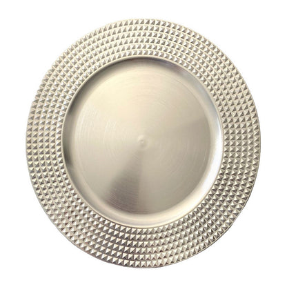 4 Plato Base Navideños Vajilla Navidad Juego De Platos 33cm