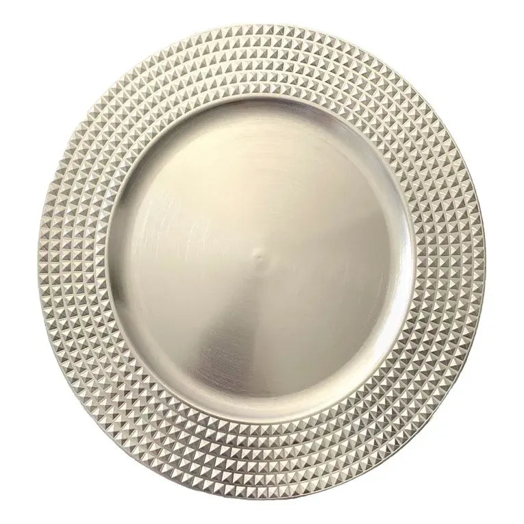 4 Plato Base Navideños Vajilla Navidad Juego De Platos 33cm