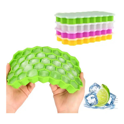Hielera Cubeta Hielo Silicona Hielera Molde Para Hielo 37cav
