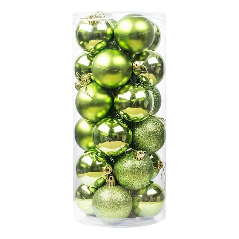 Esferas Navidad 5 Cm Brillante Mate 20 Unid Vitrineon Cl