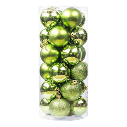 Esferas Navidad 5 Cm Brillante Mate 20 Unid Vitrineon Cl