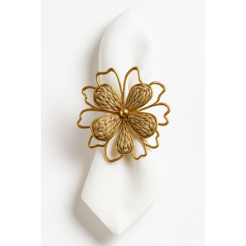 Servilletero Aro Decoración Servilleta Porta Servilleta Flor