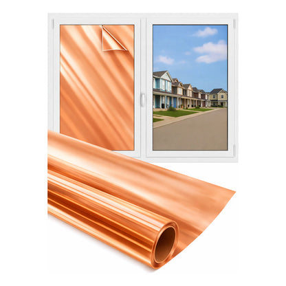 Vinil Espejo Privacidad Film Solar Electrostica Ventanas