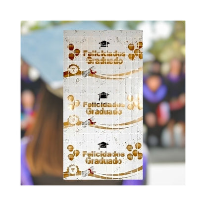 Cortina Metalizada Guirnalda Decoración Graduacion Decoracio