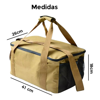 Canasta Picnic Camping Mochila Plegable Bolso Portatil