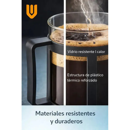 Cafetera Artesanal Sabor Intenso Aroma Natural Hogar Negro Profundo Acabado Mate Textura Suave Estilo Contemporaneo Cocina Moderna Decoracion Elegante Combinable Muebles Visual Limpio