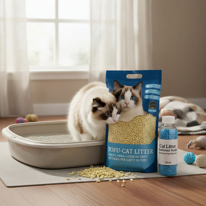 Arena Tofu Arena Sanitaria 2 Kg Aromatizador Arena Gato