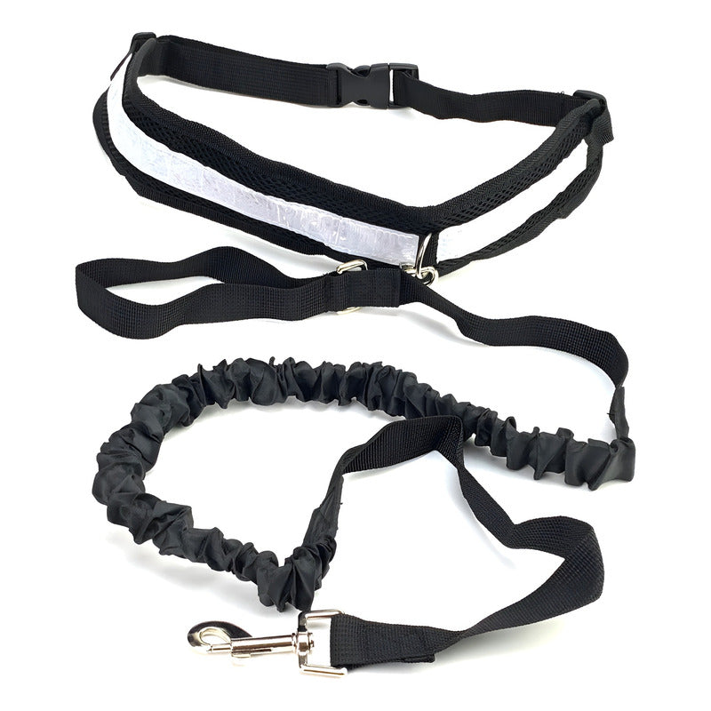 Set Collar De Perro Cinturon Bolso Para Paseo Mascotas