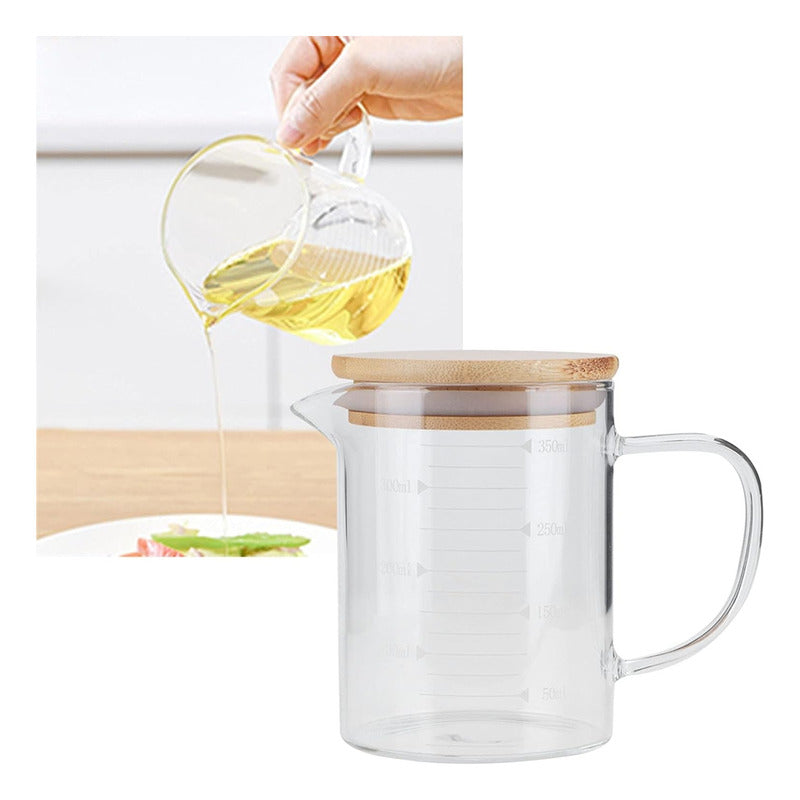Taza Medidora Vaso Medidor Jarra Taza  Medidora 350ml Transparente