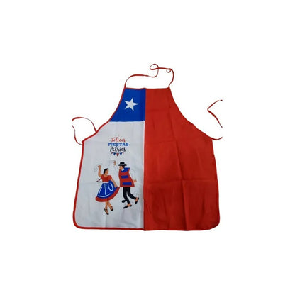 X4 Delantal Cocina Fechas Patrias Delantal Festivo Chile