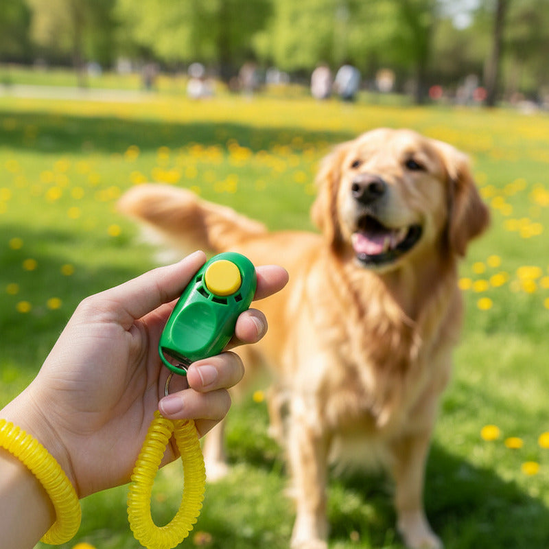 Clicker De Adiestramiento Perro Clicker Entrenamiento Perro Multicolor