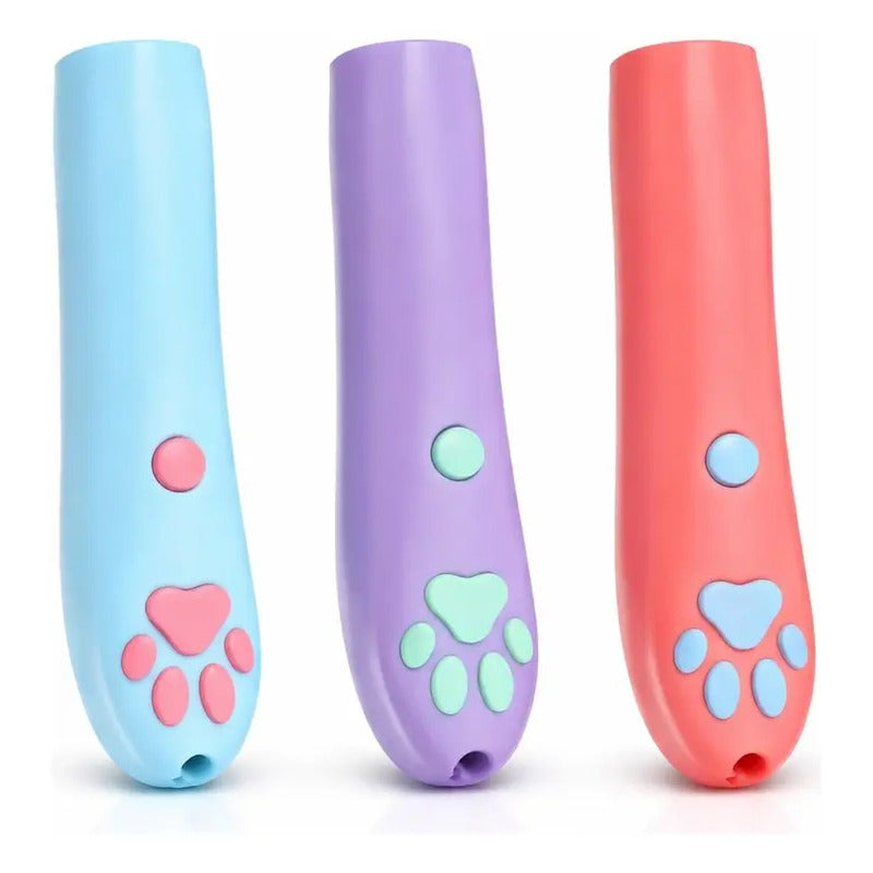 Puntero Laser Juguete Interactivo Gatos Raton Proyector Juguete Caza Felina Proyector Ratón Luz Multicolor Estimulacion Instinto Agilidad Diversion Interior Laser
