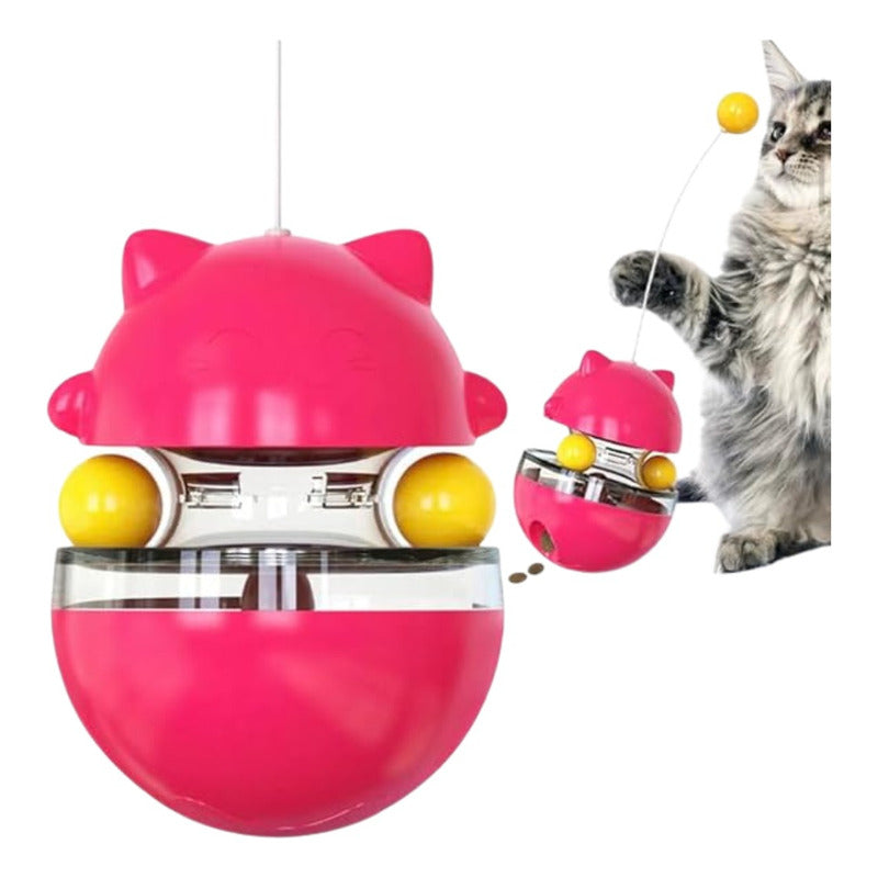 Juego De Gato Juguete Para Gatos Bola Dispensadora Juego