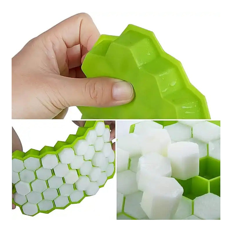 Hielera Cubeta Hielo Silicona Hielera Molde Para Hielo 37cav