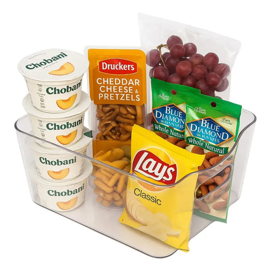 Pack X4 Organizador De Despensa Contenedor Multiuso Cocina Transparente 864