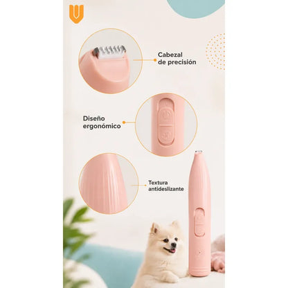 Máquina Afeitadora Mascotas Patas Huellas Limpias Cortapelo