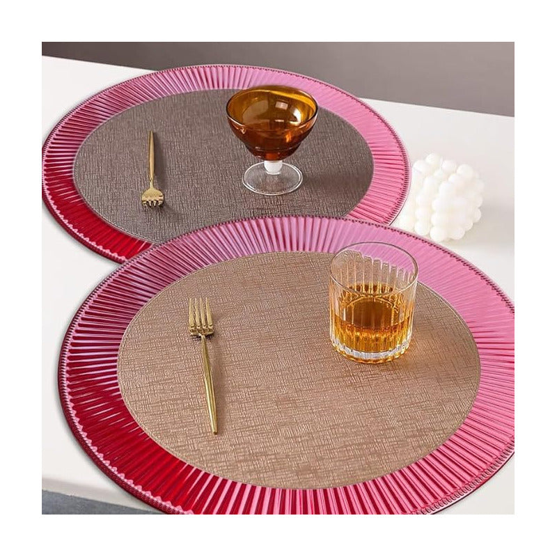 6 Plato Base Navideños Vajilla Navidad Juego De Platos 33cm