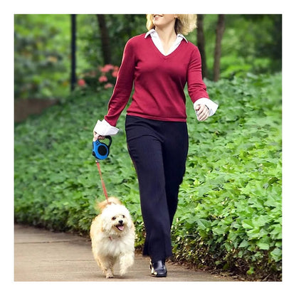 Correa Retractil Perro Extensible Libertad Paseo Seguro 3 Mt