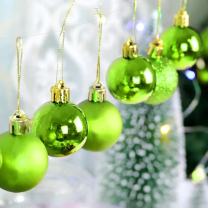 Esferas Navidad 5 Cm Brillante Mate 20 Unid Vitrineon Cl