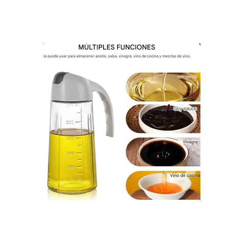 Vinagrera Alcusa De Vidrio Vinagrera Dispensador De Vinagre Vinagrera