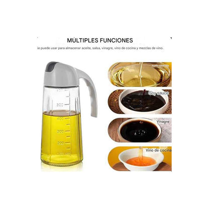 Vinagrera Alcusa De Vidrio Vinagrera Dispensador De Vinagre Vinagrera