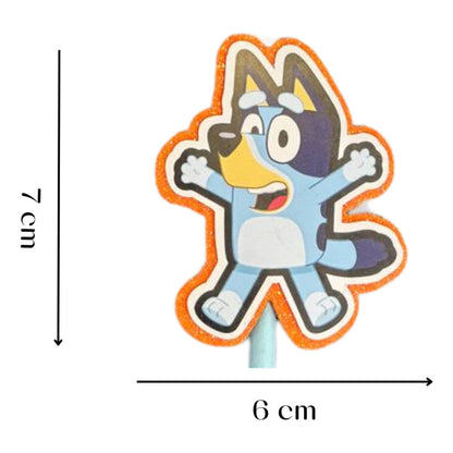 Topper Cumpleaños Torta Cotillon Cup Cake Fiestas Decoracion