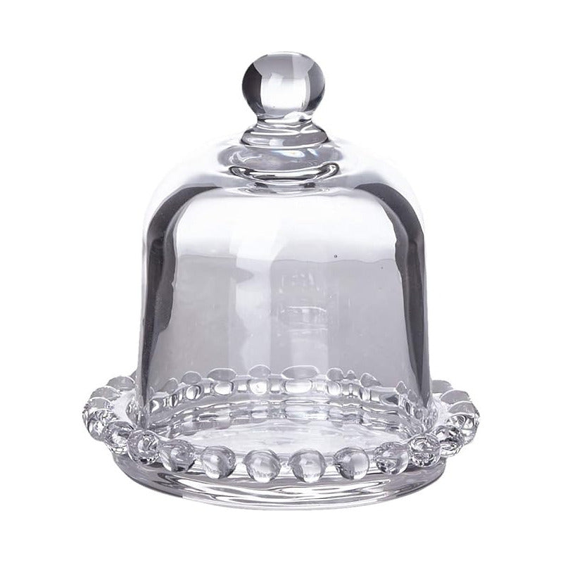Mantequillero De Vidrio  Pocillo Mantequillero Con Tapa Transparente