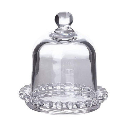 Mantequillero De Vidrio  Pocillo Mantequillero Con Tapa Transparente