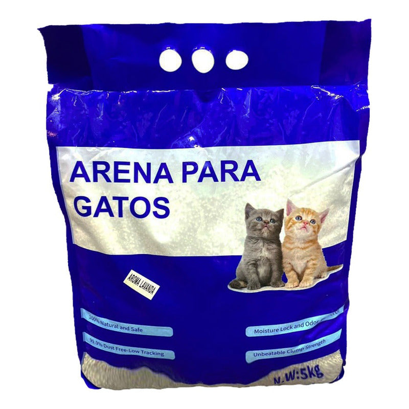 Arenero Para Gato Higiene + Arena Para Gatos Aglutinante 5kg