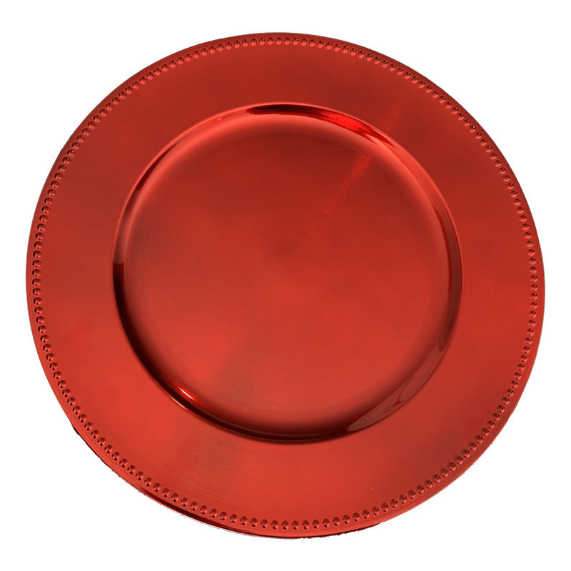 6 Plato Base Navideños Vajilla Navidad Juego De Platos 33cm