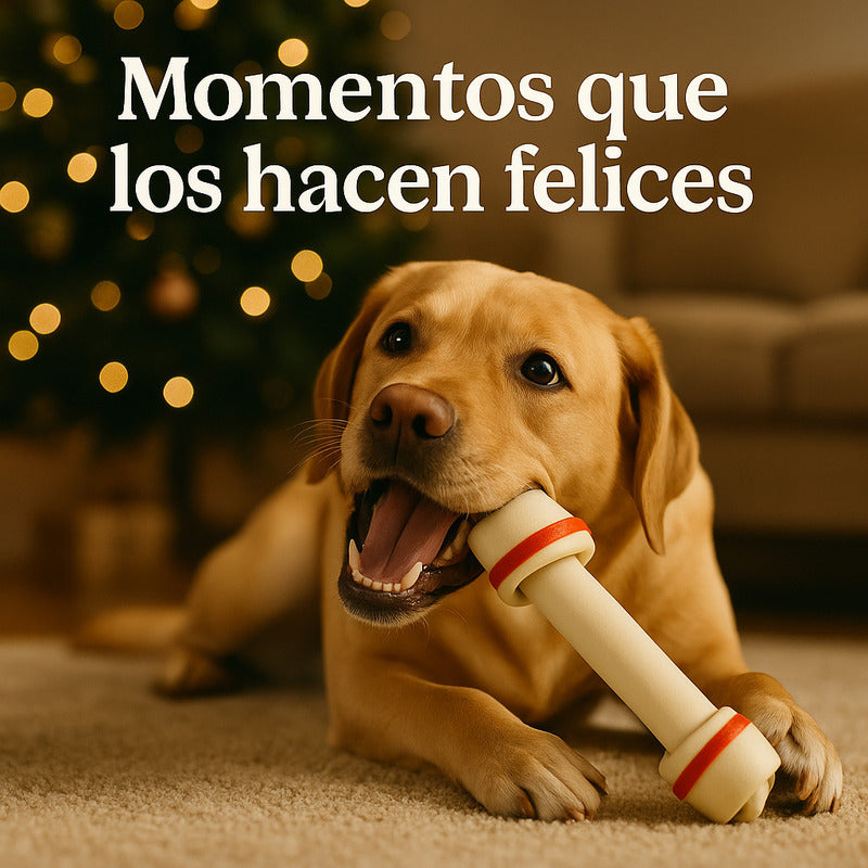 X4 Hueso Perro Cartílago Dental Carne Higienico