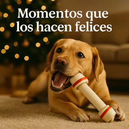 Hueso Perro Cartilago Masticable Higiene Dental Sabor Carne