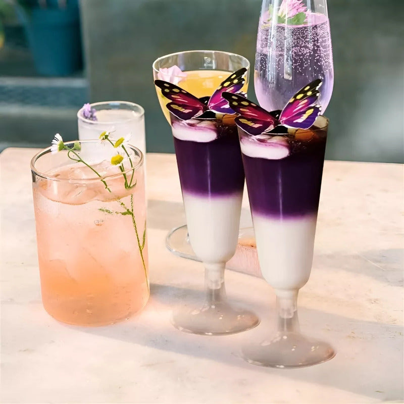 X24 Copas De Acrílico Copas Espumante Copas De Acrilico