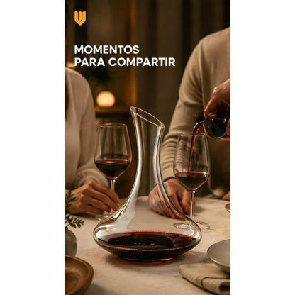 Aireador Para Vinos Decantador De Vino 1500ml Aireador Vino Transparente