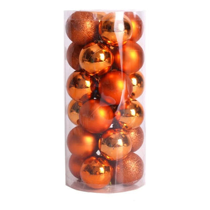 Esferas Navidad 5 Cm Brillante Mate 20 Unid Vitrineon Cl