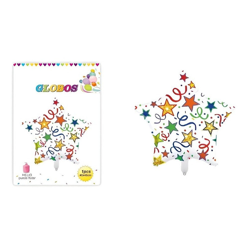 Globos Feliz Cumpleaños Estrella Globos Decoracion Globos