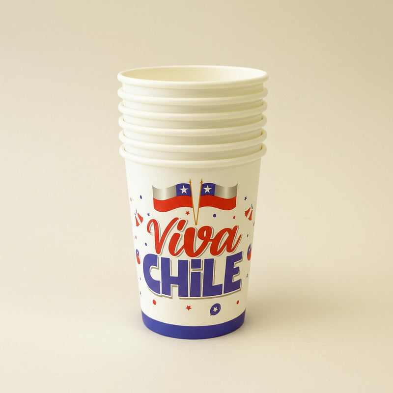 X10 Vaso Desechable Fiestas Patrias Vasos Desechable Fiesta