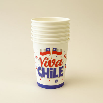 X10 Vaso Desechable Fiestas Patrias Vasos Desechable Fiesta