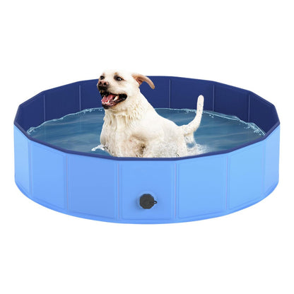 Piscina Para Perros Piscina Plegable Mascotas Perros 120cm