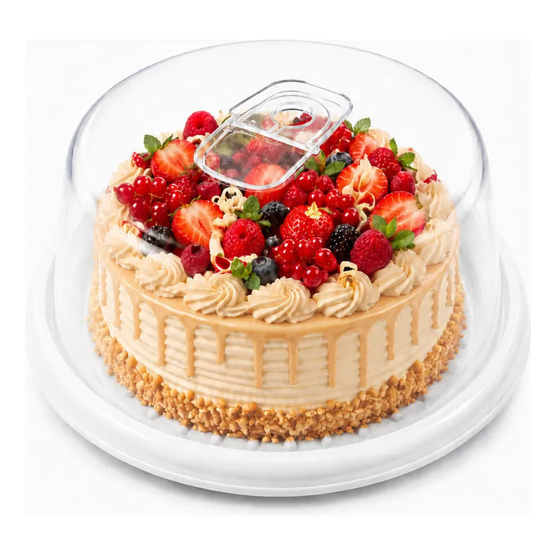 Base Tortas Bandejas Porta Cupcakes Soporte Dulces Blanco Pequeño